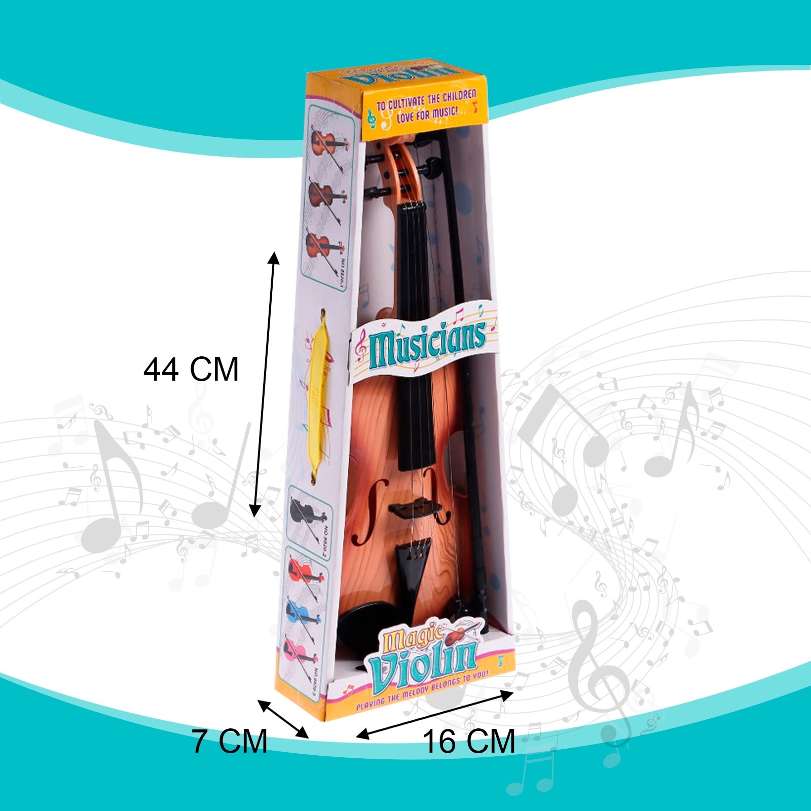 Игрушка музыкальная Sima-Land скрипка - фото 5