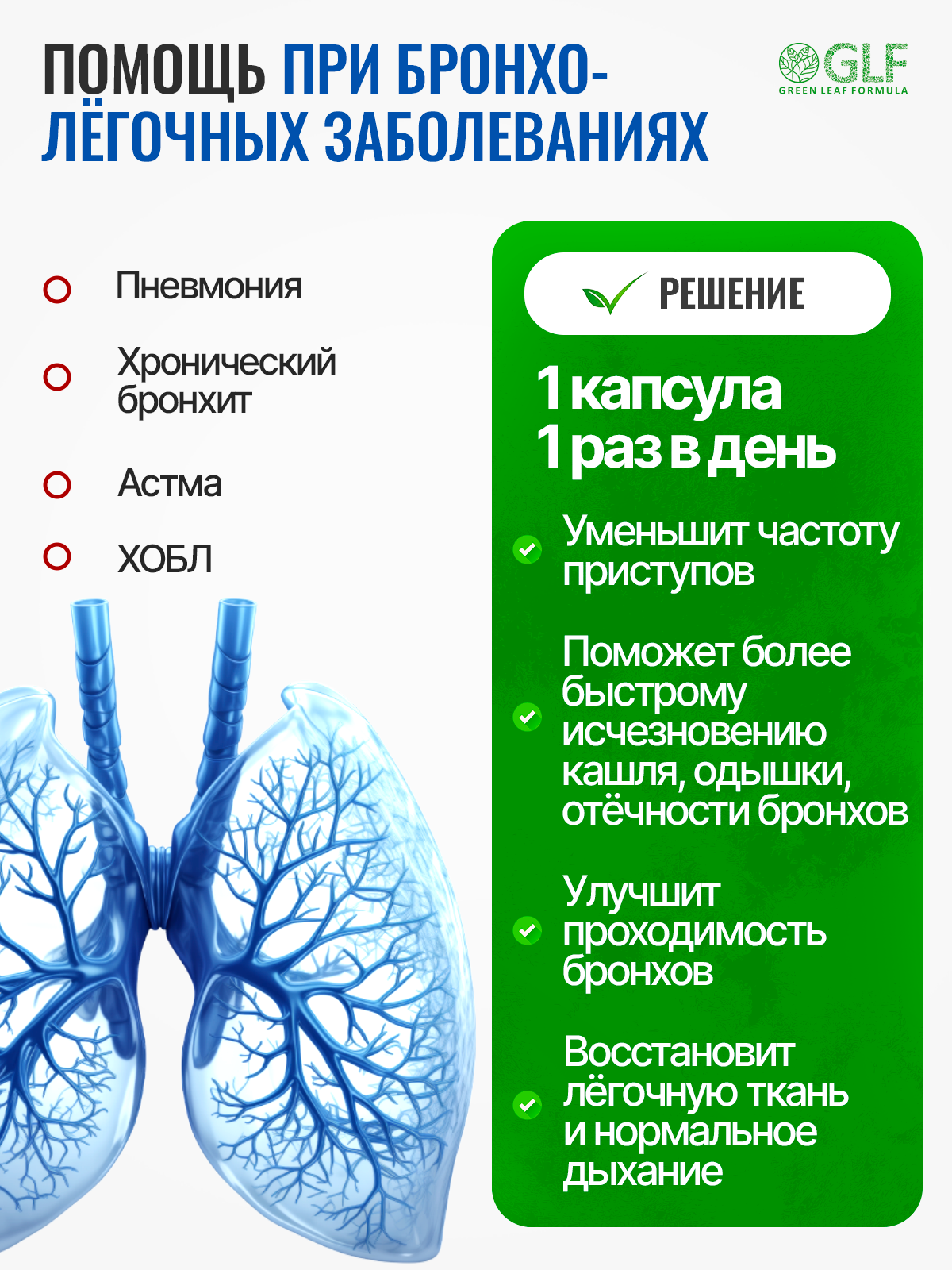 Цинк с Витамином С Green Leaf Formula для иммунитета от простуды и гриппа бронхолегочное - фото 5