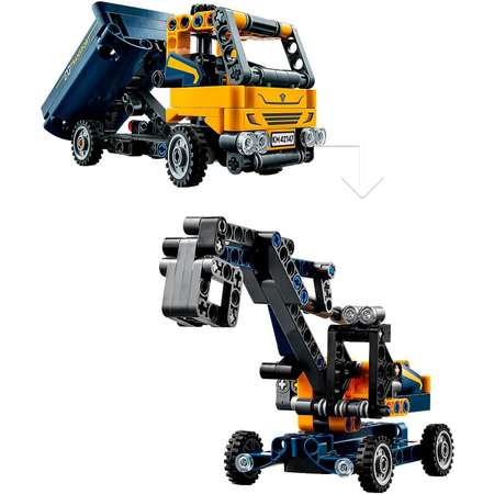 Конструктор LEGO Technic Самосвал Техник блочный