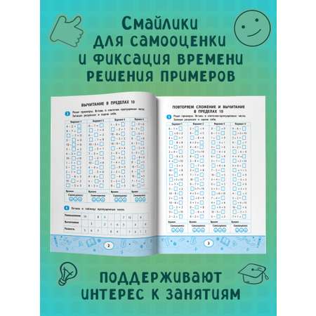 Грамотей-ка! Феникс Сложение и вычитание скоростной тренажер