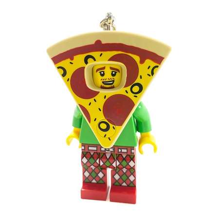Брелок LEGO Человек-Пицца