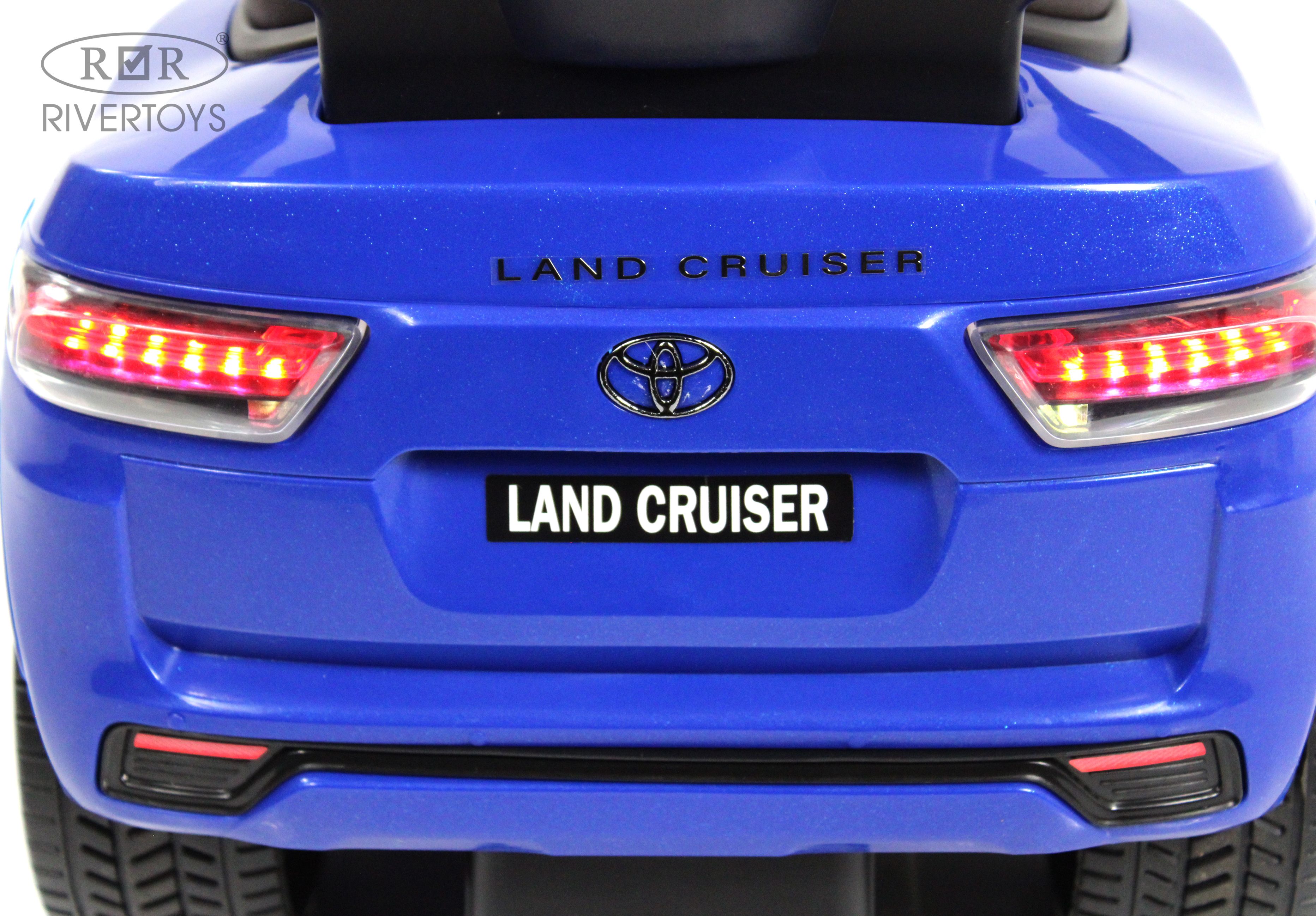 Каталка RIVERTOYS Z002ZZ-B-BLUE синий - фото 8