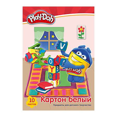 Белый картон Академия Холдинг 10 лист.