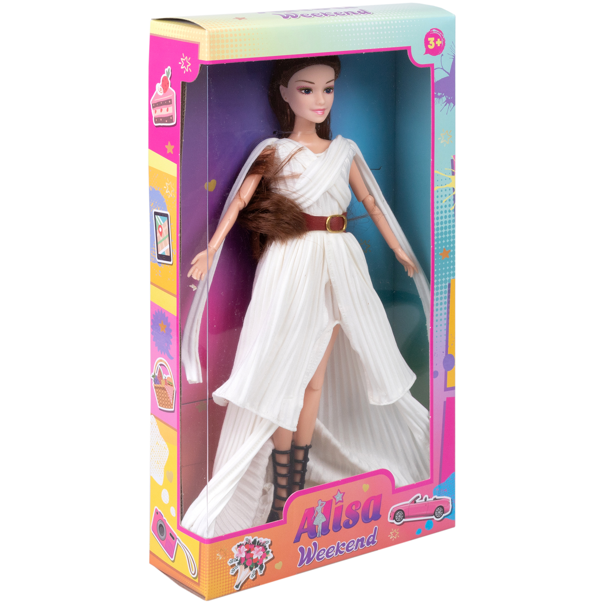 Кукла классическая 1TOY Alisa Weekend Т24507 - фото 10