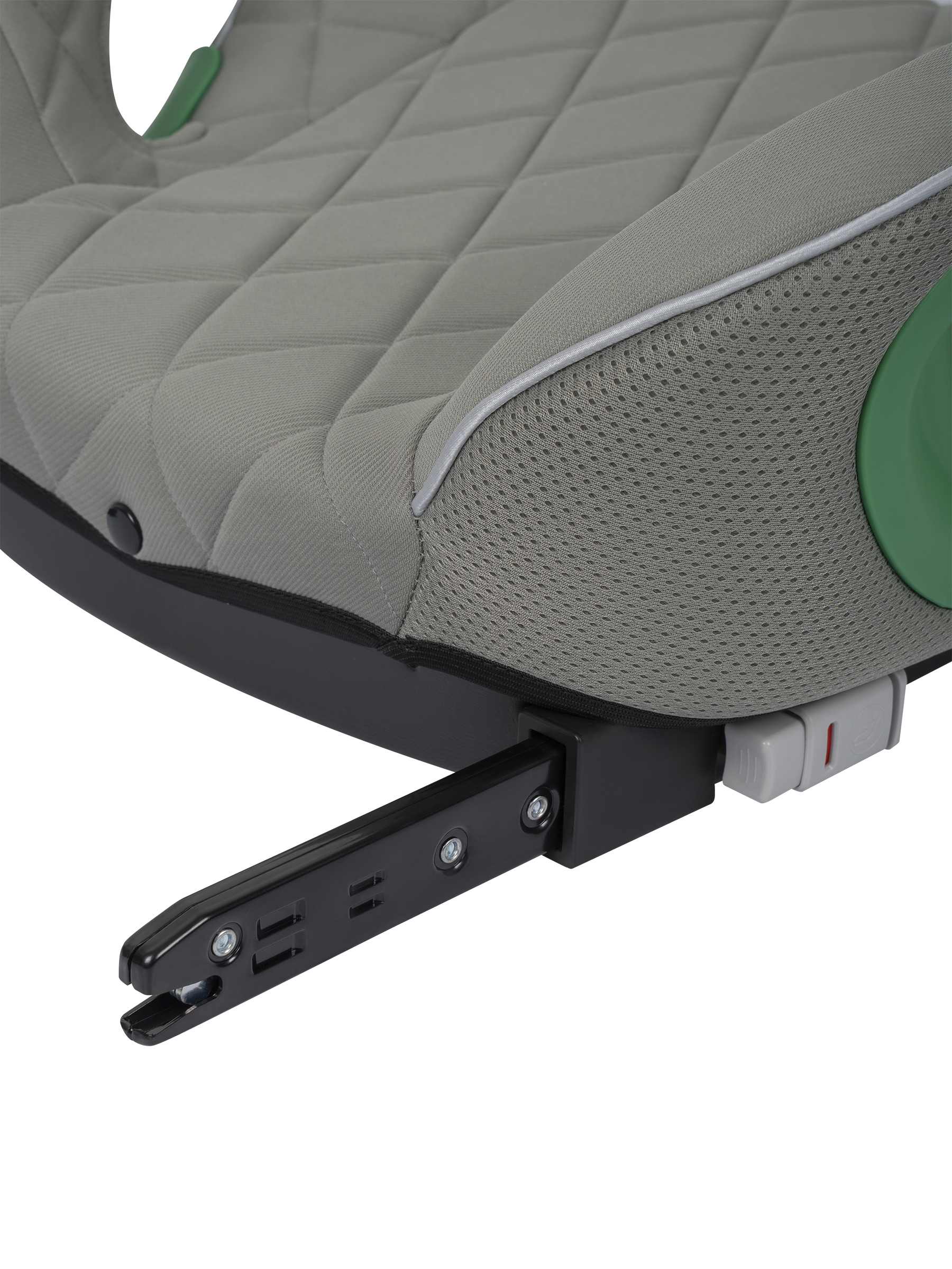 Автокресло Indigo QuickFix зеленый-зеленая сетка Isofix 3 (22-36 кг) зеленый - фото 12