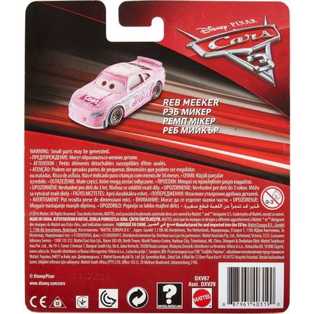 Автомобиль Cars Тачки 3 базовая