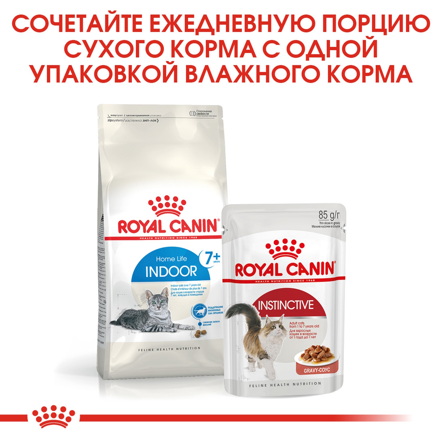 Корм сухой для кошек ROYAL CANIN Indoor 400г пожилых кошек постоянно проживающих в помещении - фото 10
