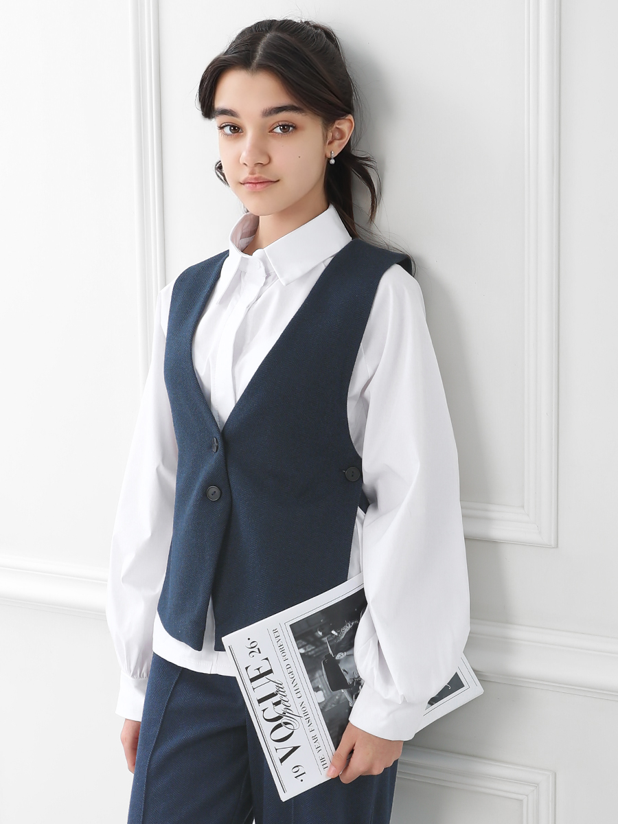 Жилет Соль и Перец SP2513/синий - фото 8