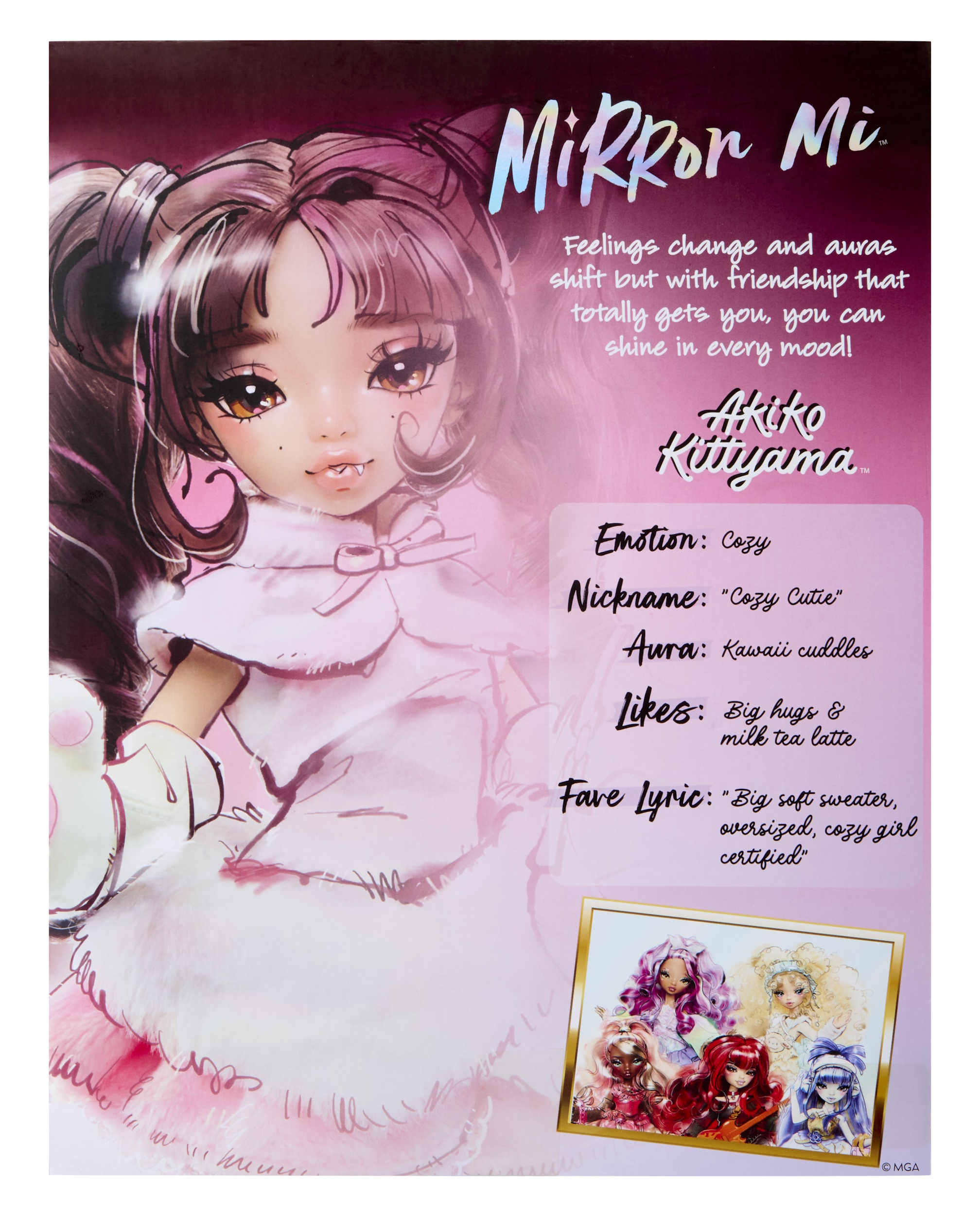 Кукла модельная MirrorMi Akiko Kittyama 253488 - фото 12