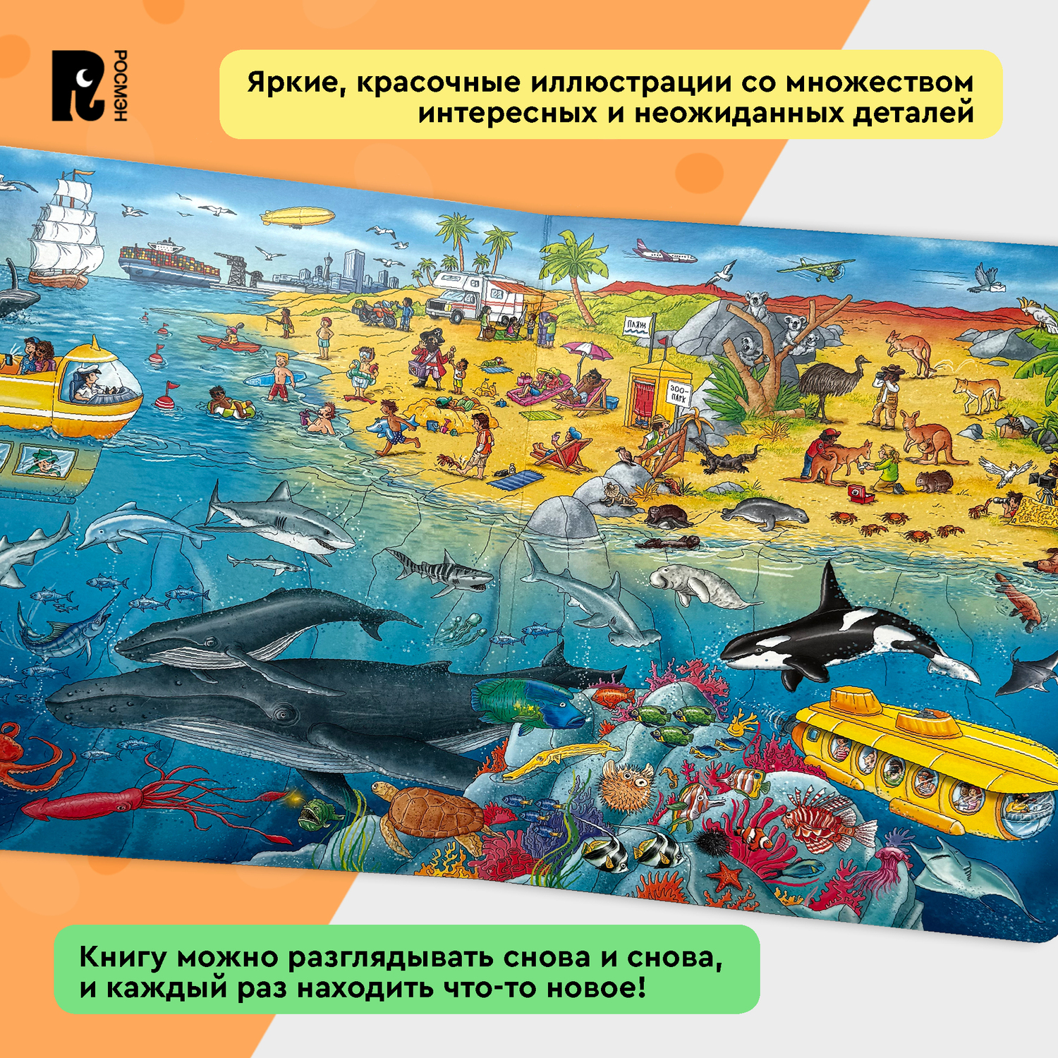 Книга Жизнь животных Виммельбух - фото 5