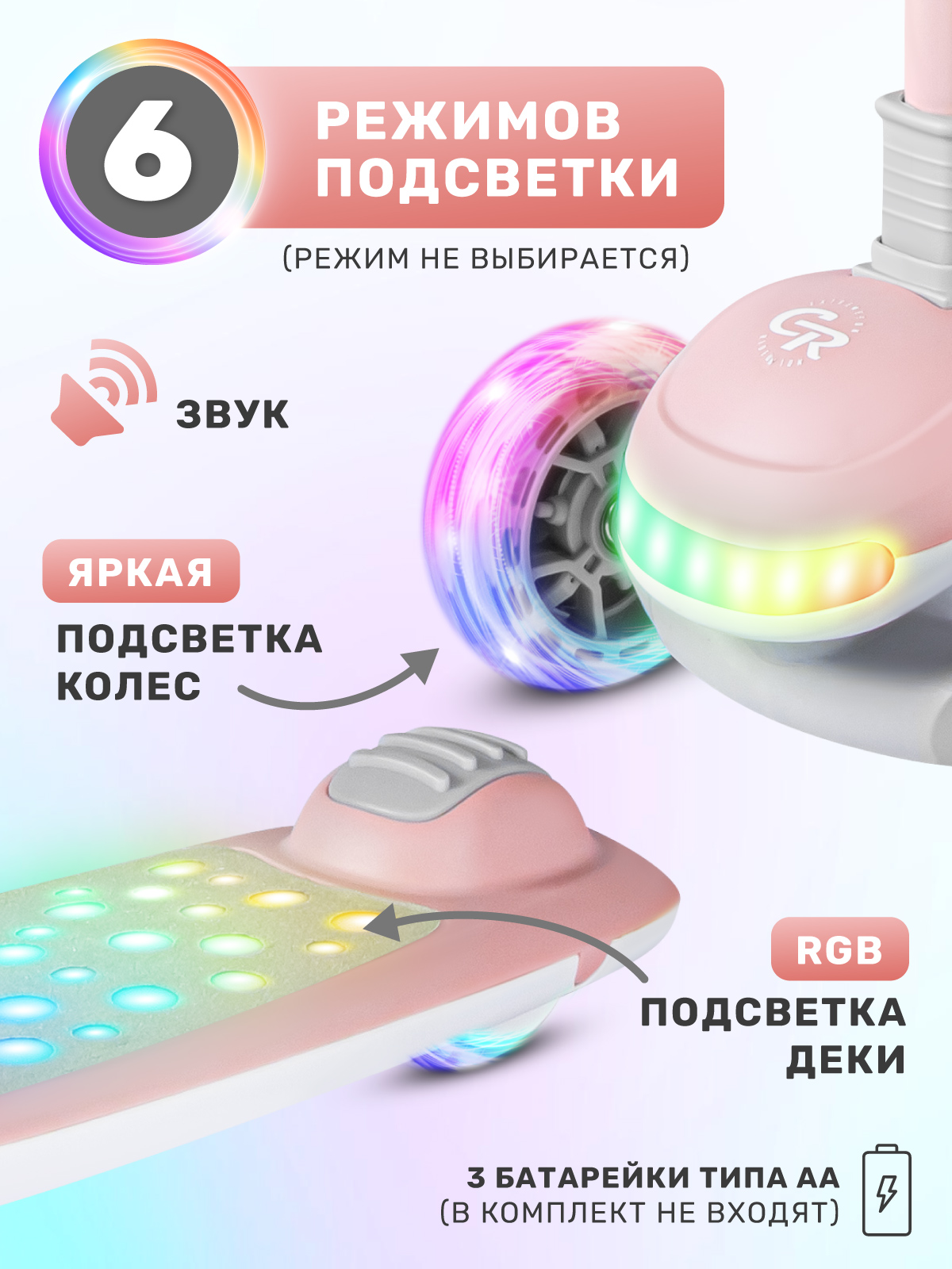 Самокат CITYRIDE трехколесный - фото 2