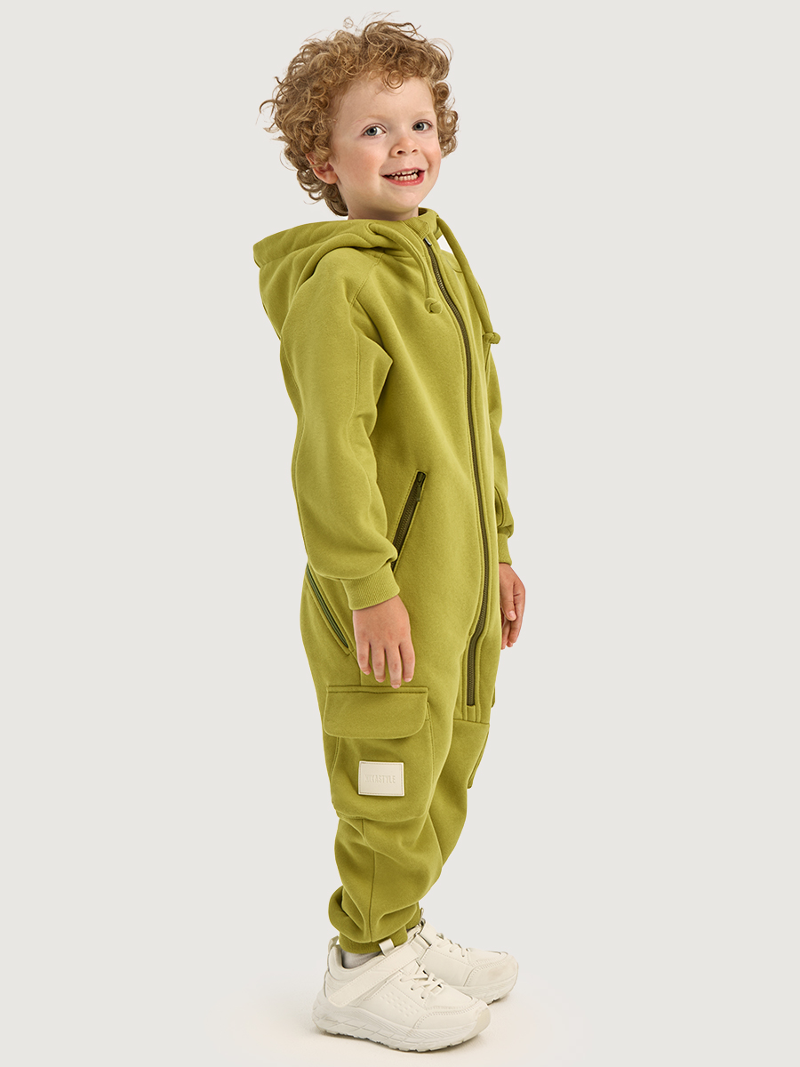 Комбинезон NIKASTYLE 8т11526 салат - фото 1