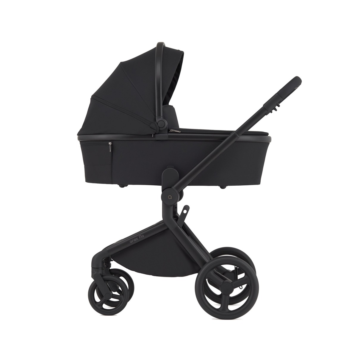 Коляска 2в1 Anex Flo черный - фото 6