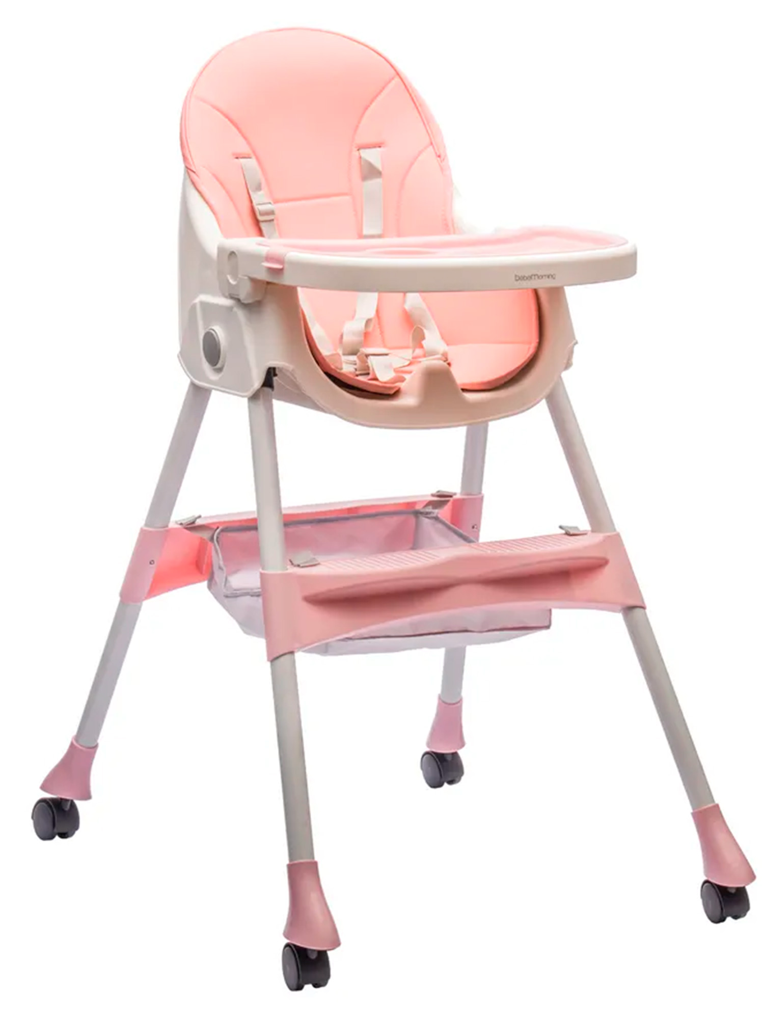 Стульчик для кормления TOMMY Funny розовый - фото 14