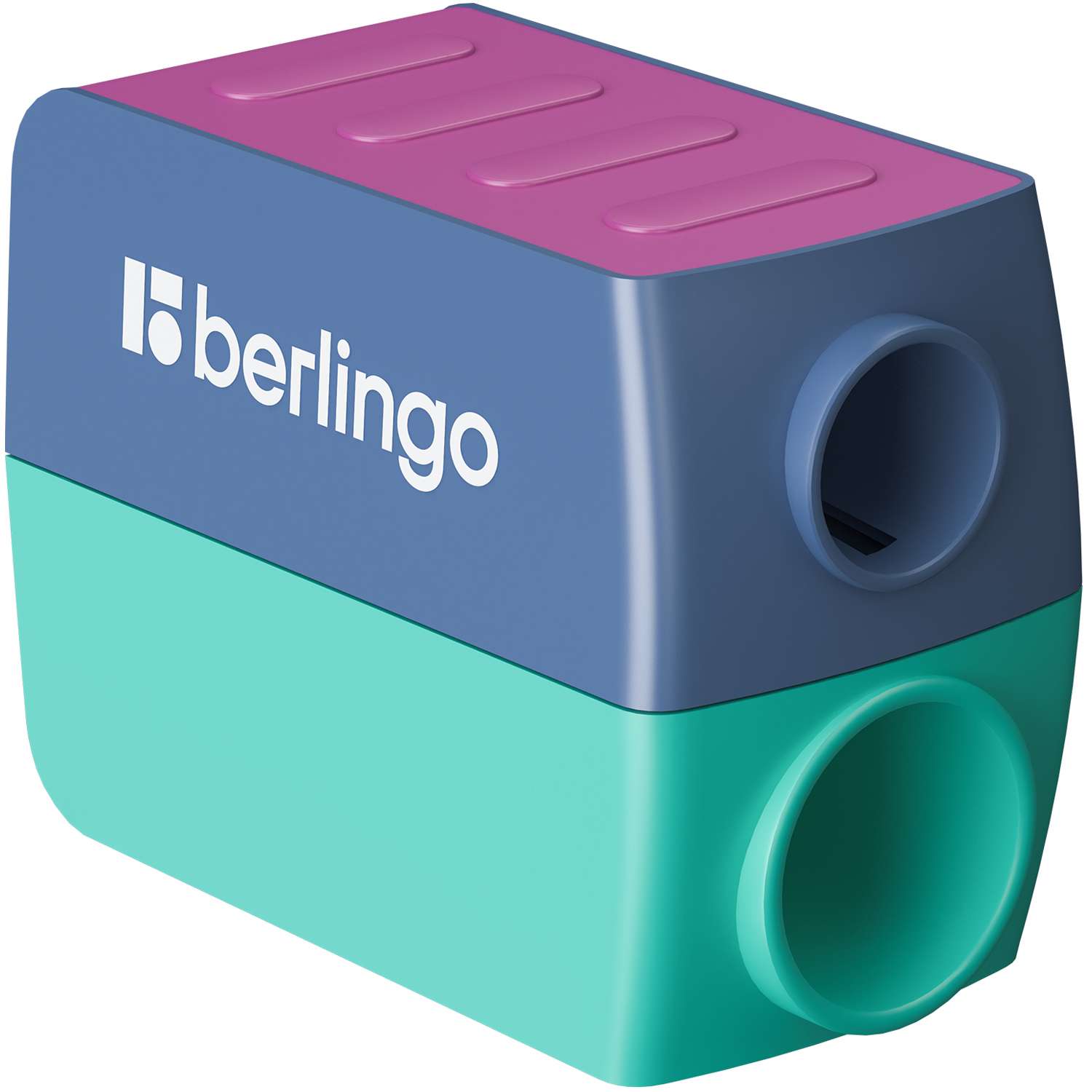Точилка Berlingo ColorShift пластиковая 2 отверстия BBp_15031 - фото 7