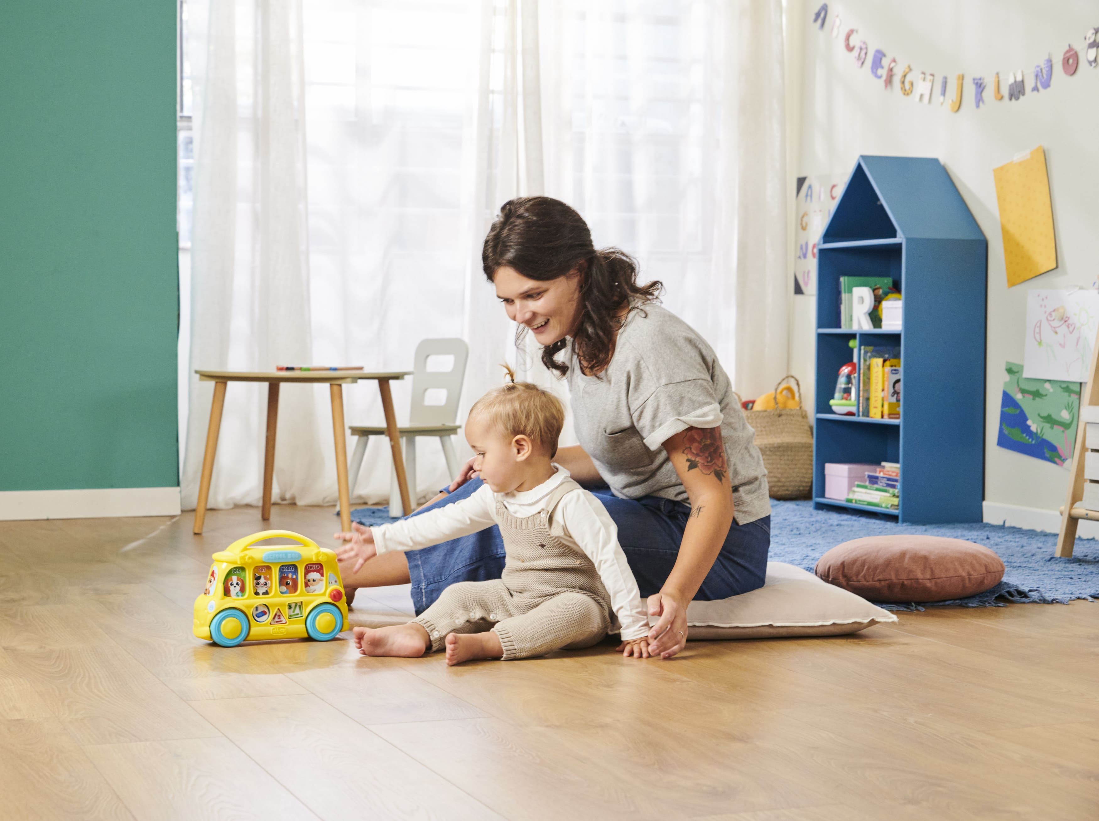 Игрушка Chicco развивающий центр Школьный автобус - фото 11