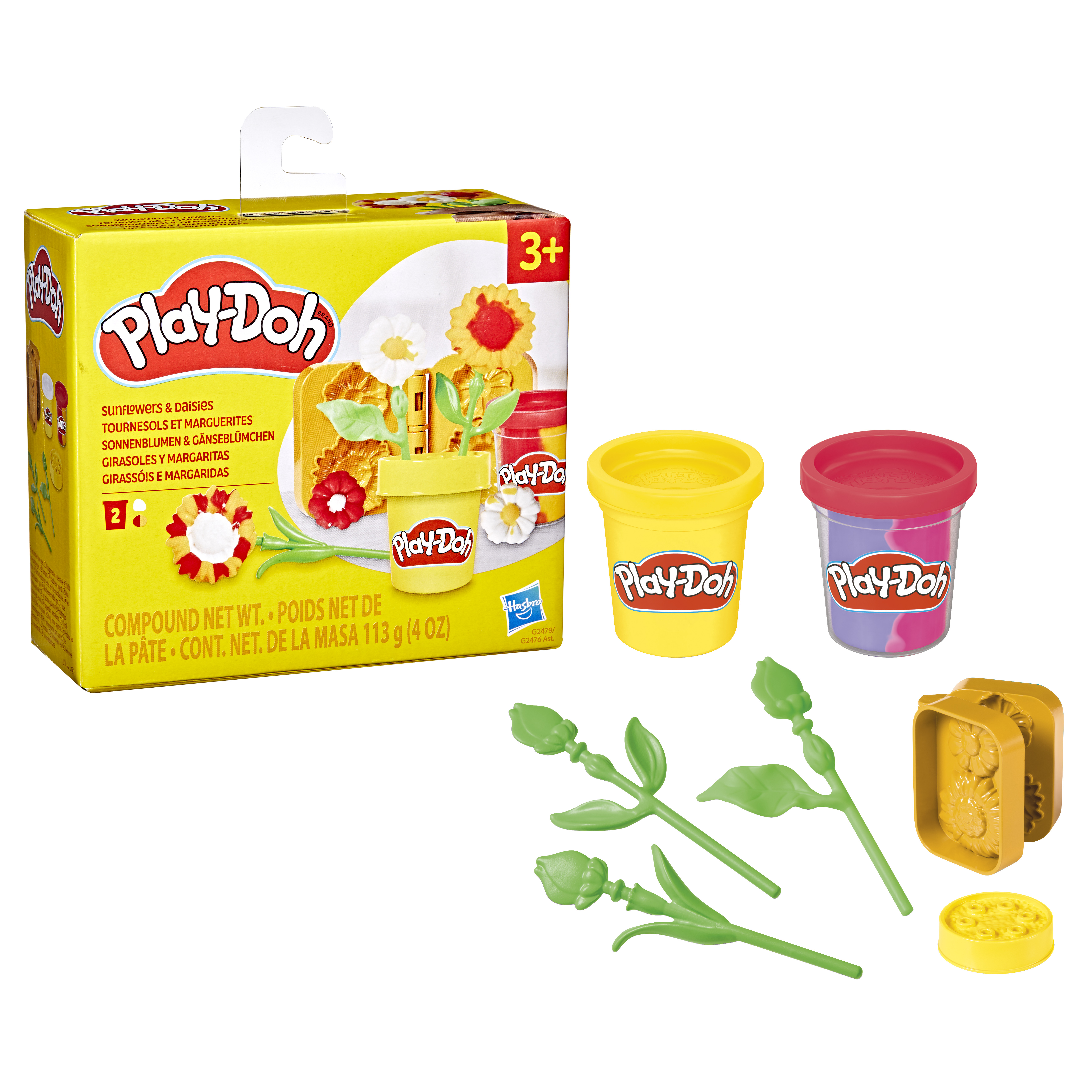 Масса для лепки Hasbro набор Play-Doh Теплый букетик - фото 2