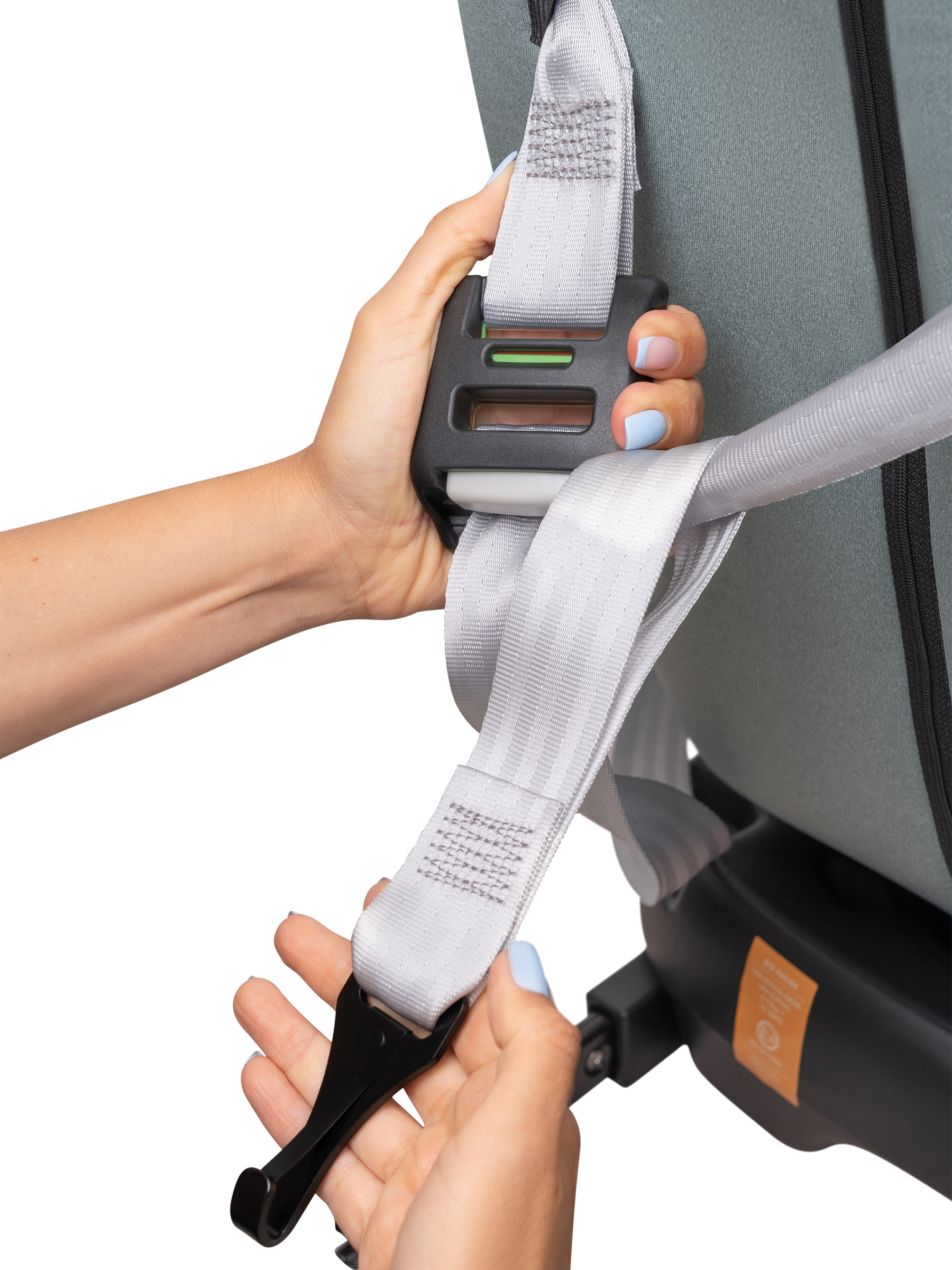 Автокресло Indigo Aero, шалфей Isofix 0+/1/2/3 (0-36 кг) - фото 31