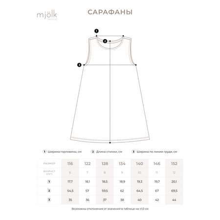 Сарафан Mjolk