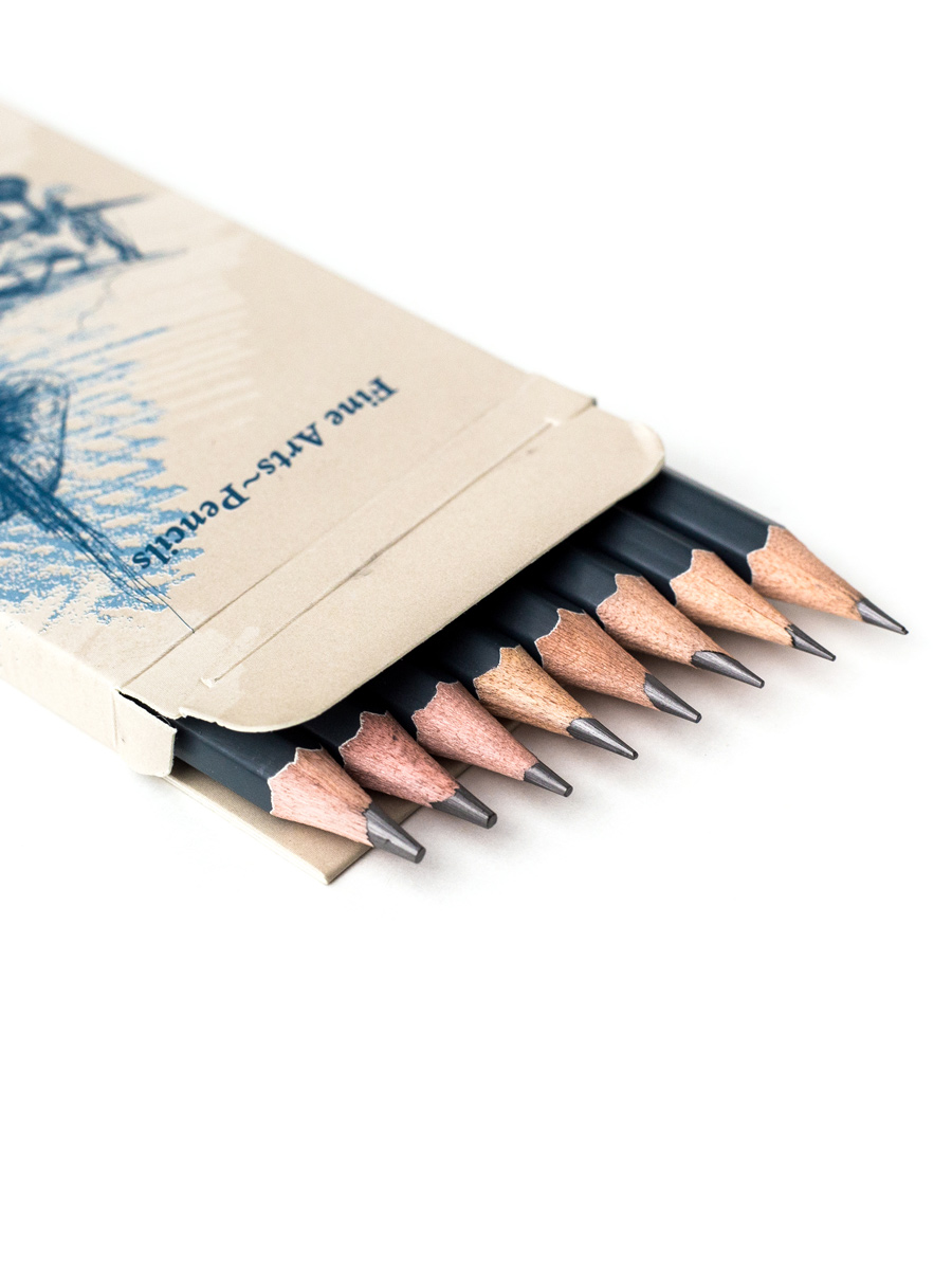 Карандаши чернографитные Малевичъ 8 шт. - фото 9