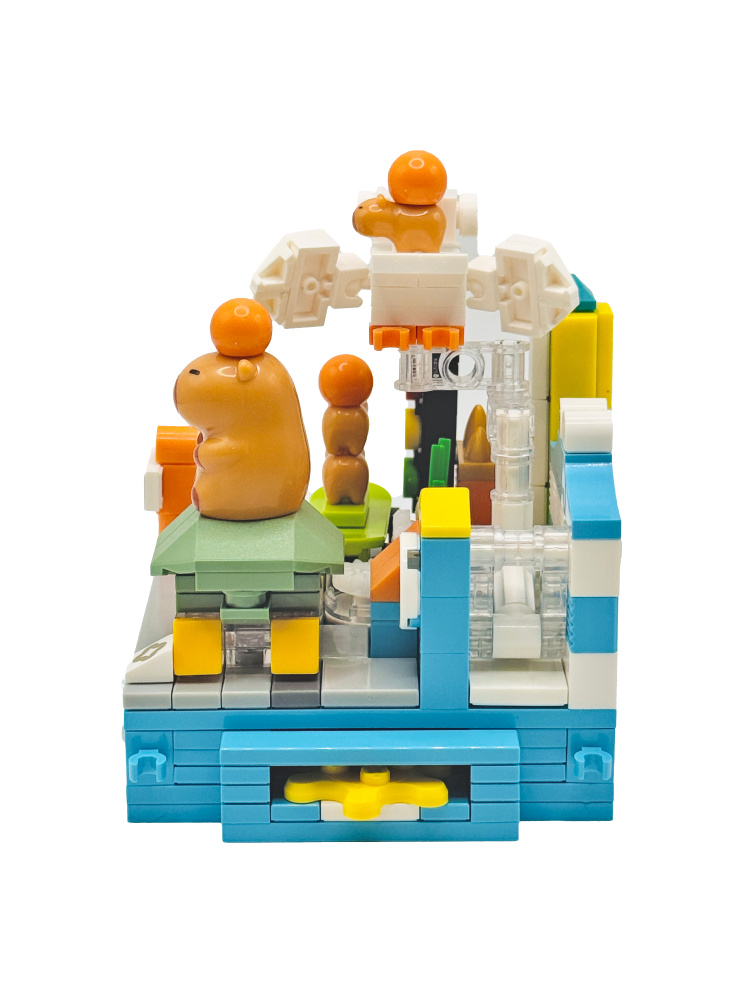 Конструктор Cubion Капибара путешествует 244 дет. - фото 16