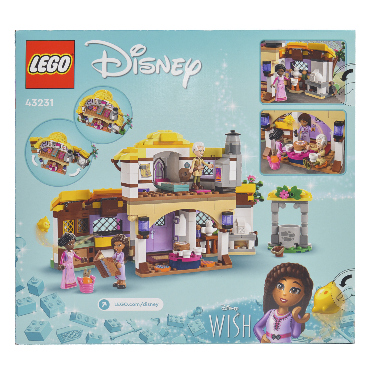 Конструктор LEGO Disney Princess Ashas Cottage блочный - фото 12