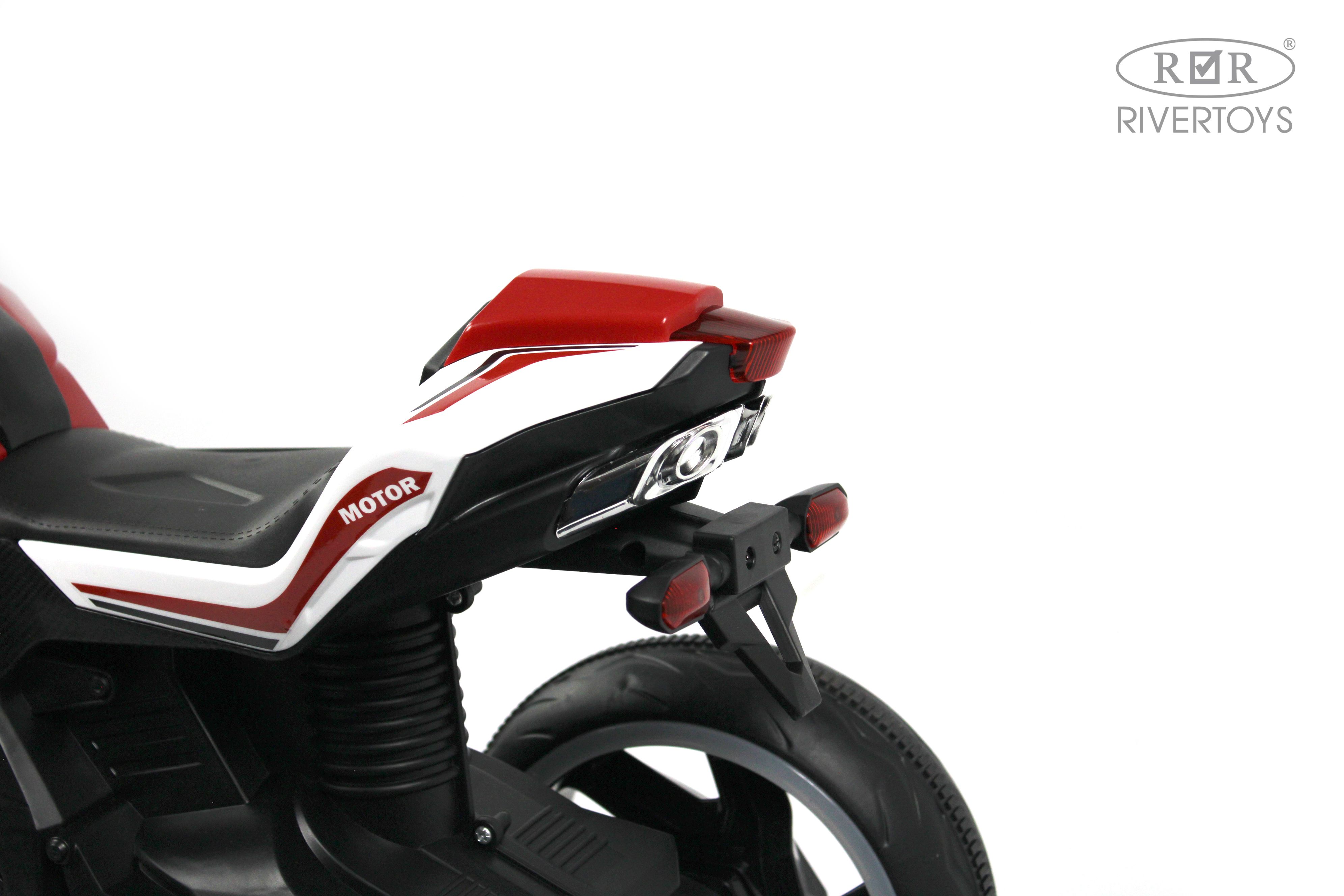 Электромобиль RIVERTOYS K222AM-RED - фото 9