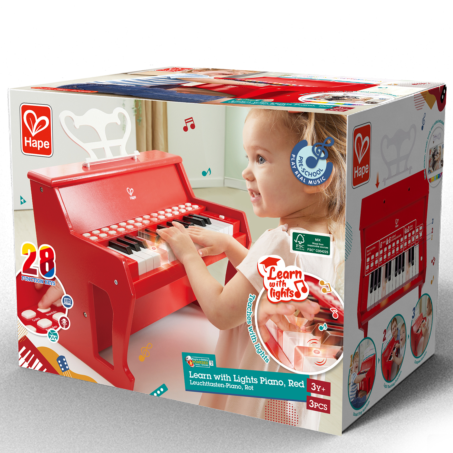 Игрушка музыкальная Hape Пианино для малышей пианино - фото 13