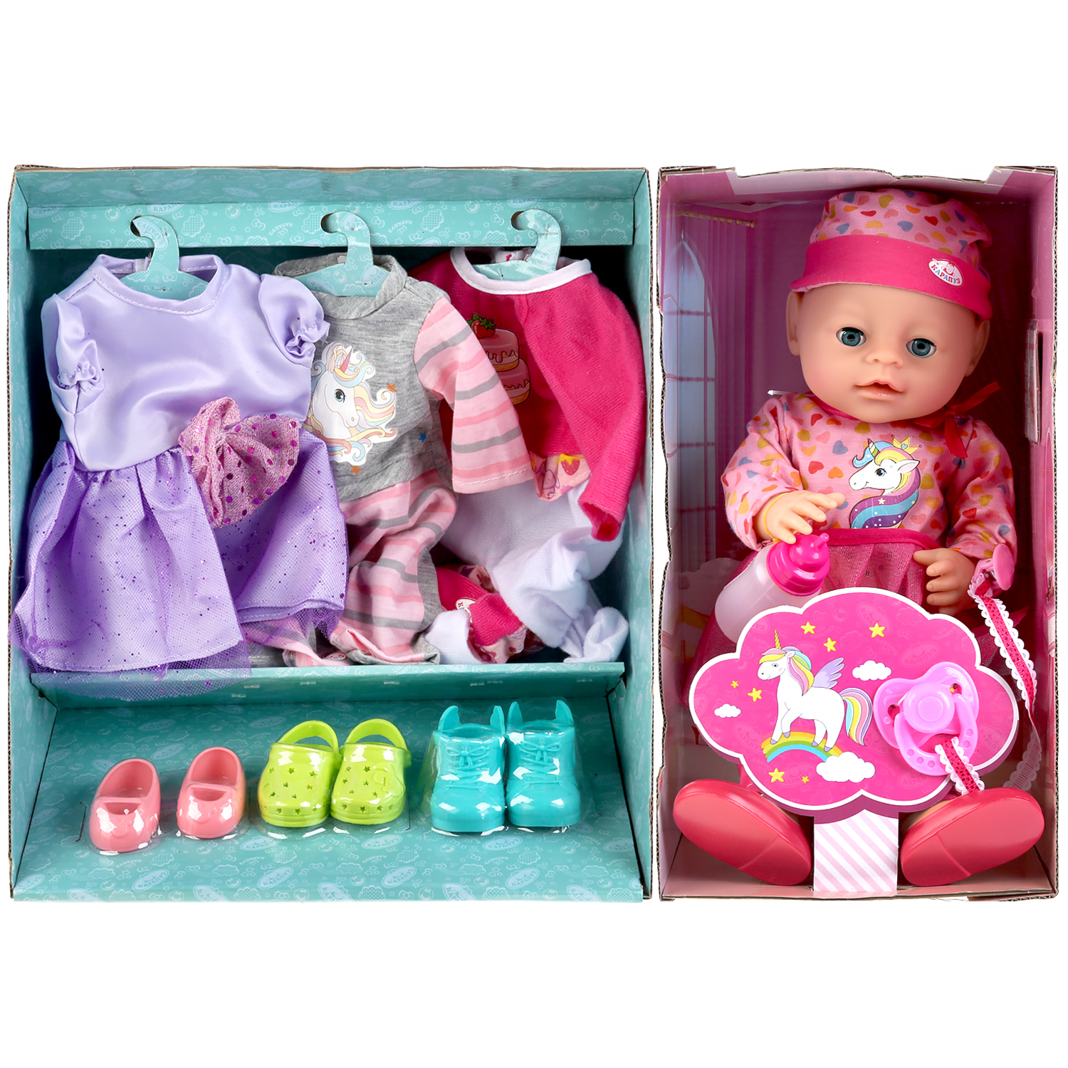 Кукла пупс Карапуз высота 40 см 296053 - фото 3