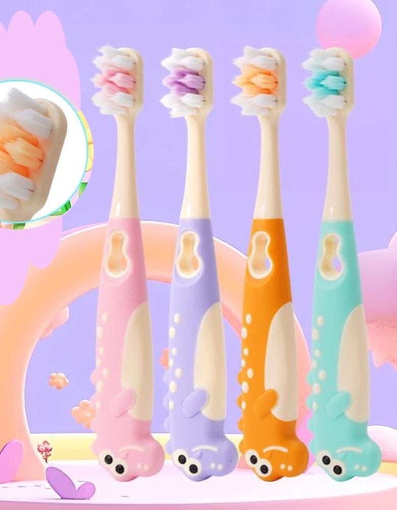 Зубная щетка классическая MIKOLIFE от 3 лет 8 шт. - фото 3