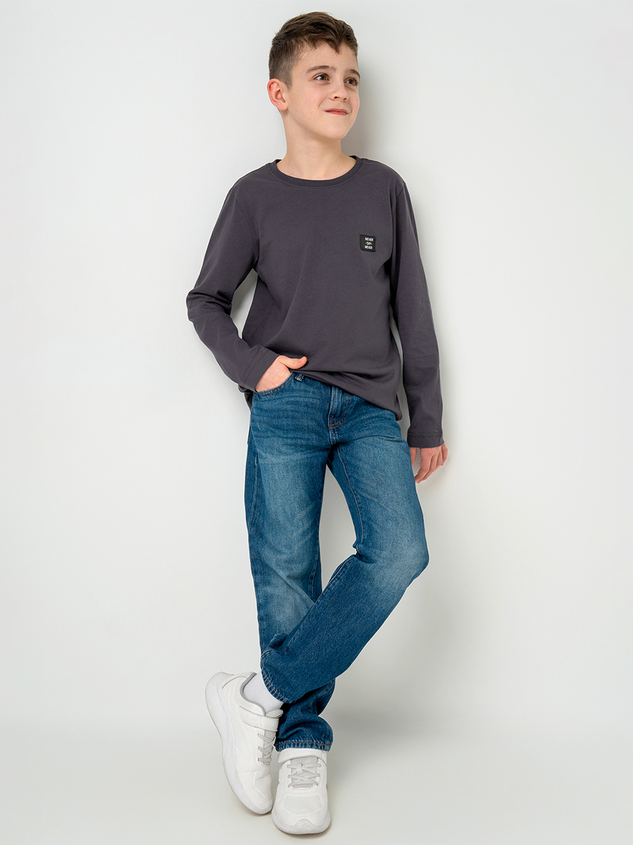 Лонгслив BONITO KIDS SS6096графитовый - фото 1