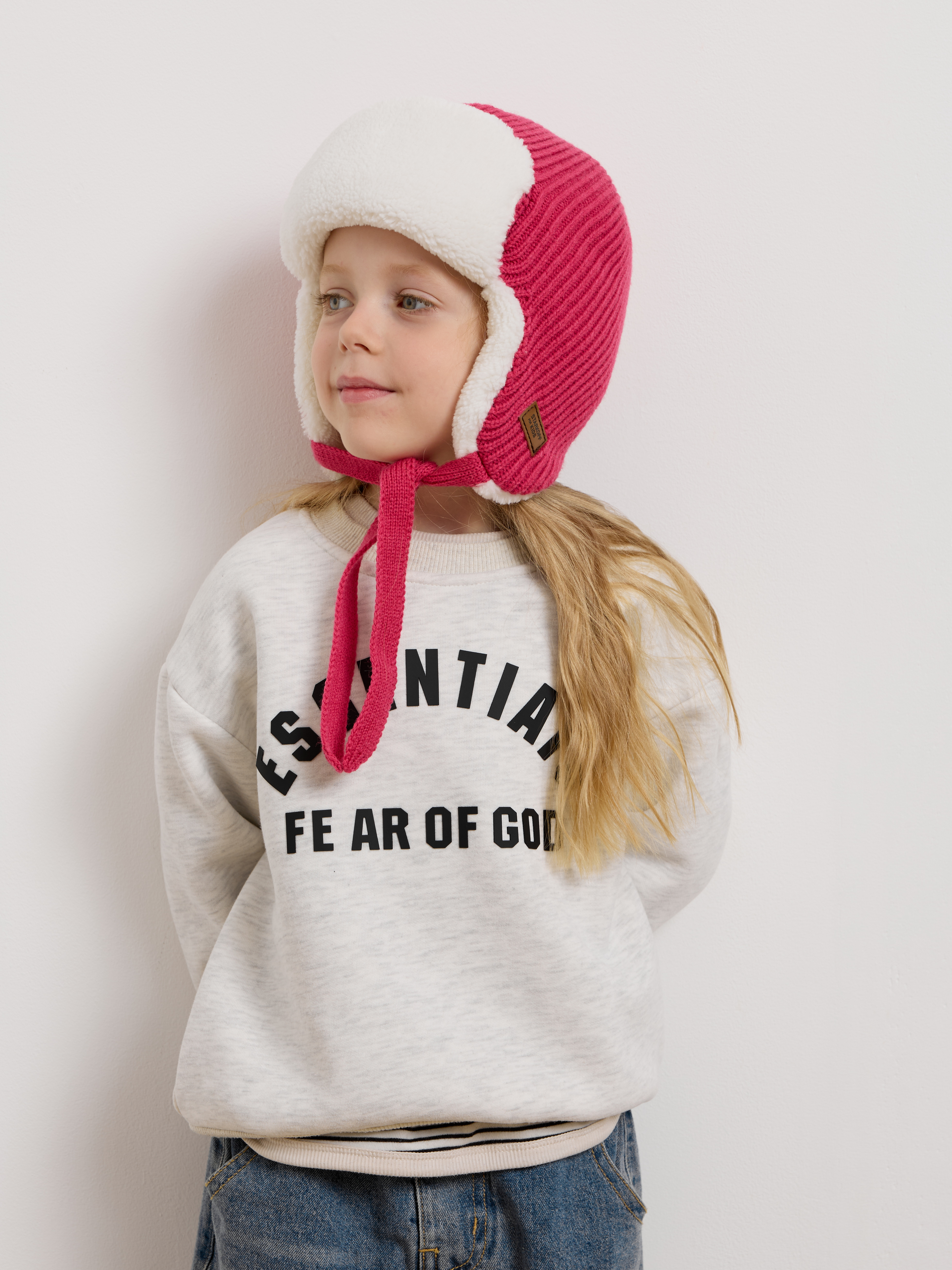 Шапка-ушанка Starkoff Kids Д301156 - фото 11