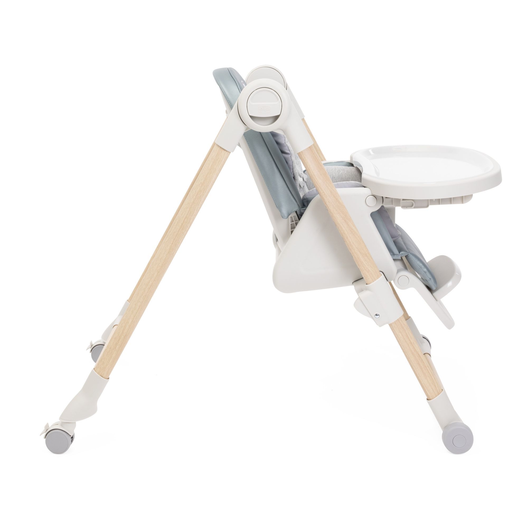 Стульчик для кормления Chicco голубой - фото 24