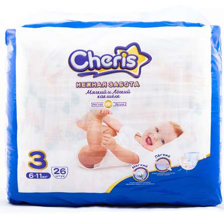 Подгузники Cheris M 26 шт.