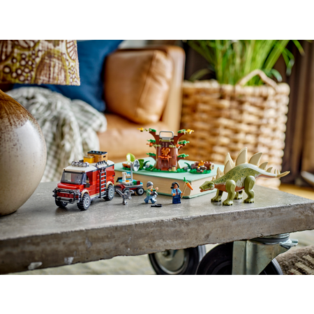 Конструктор LEGO Jurassic World Миссии динозавров: Стегозавр блочный