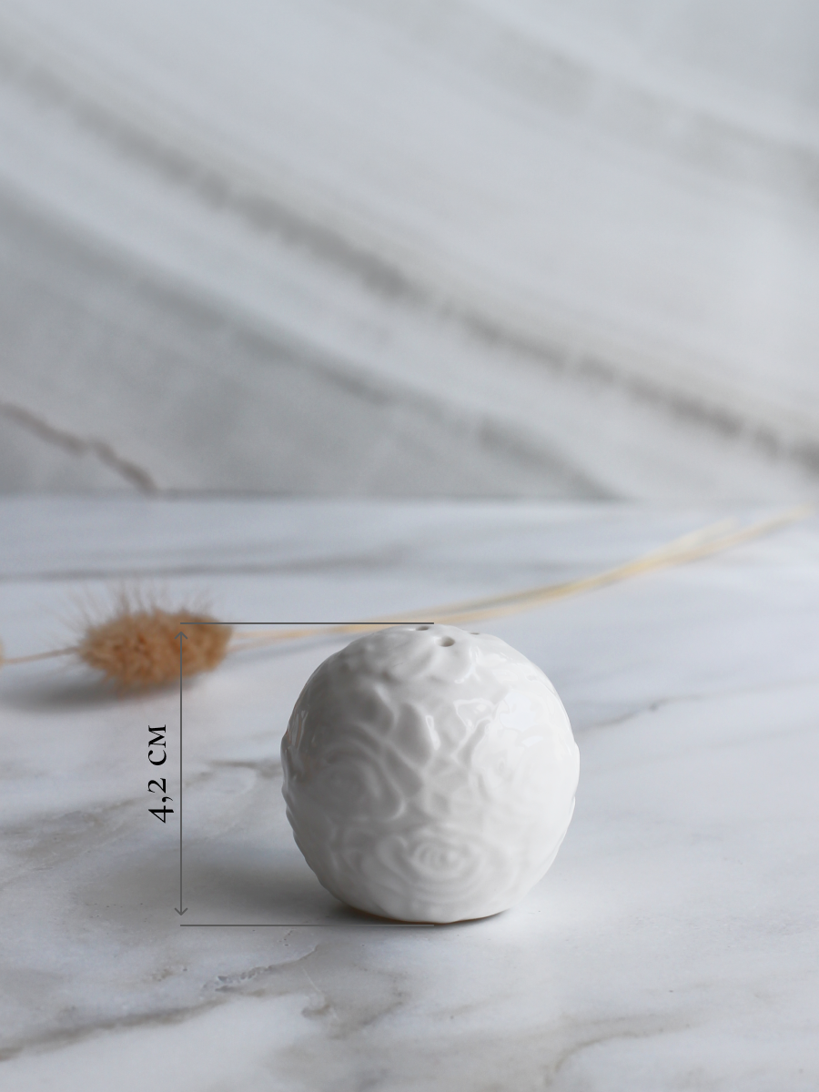 Набор для сервировки Balsford Фарфоровый: сахарница солонка и перечница - фото 5