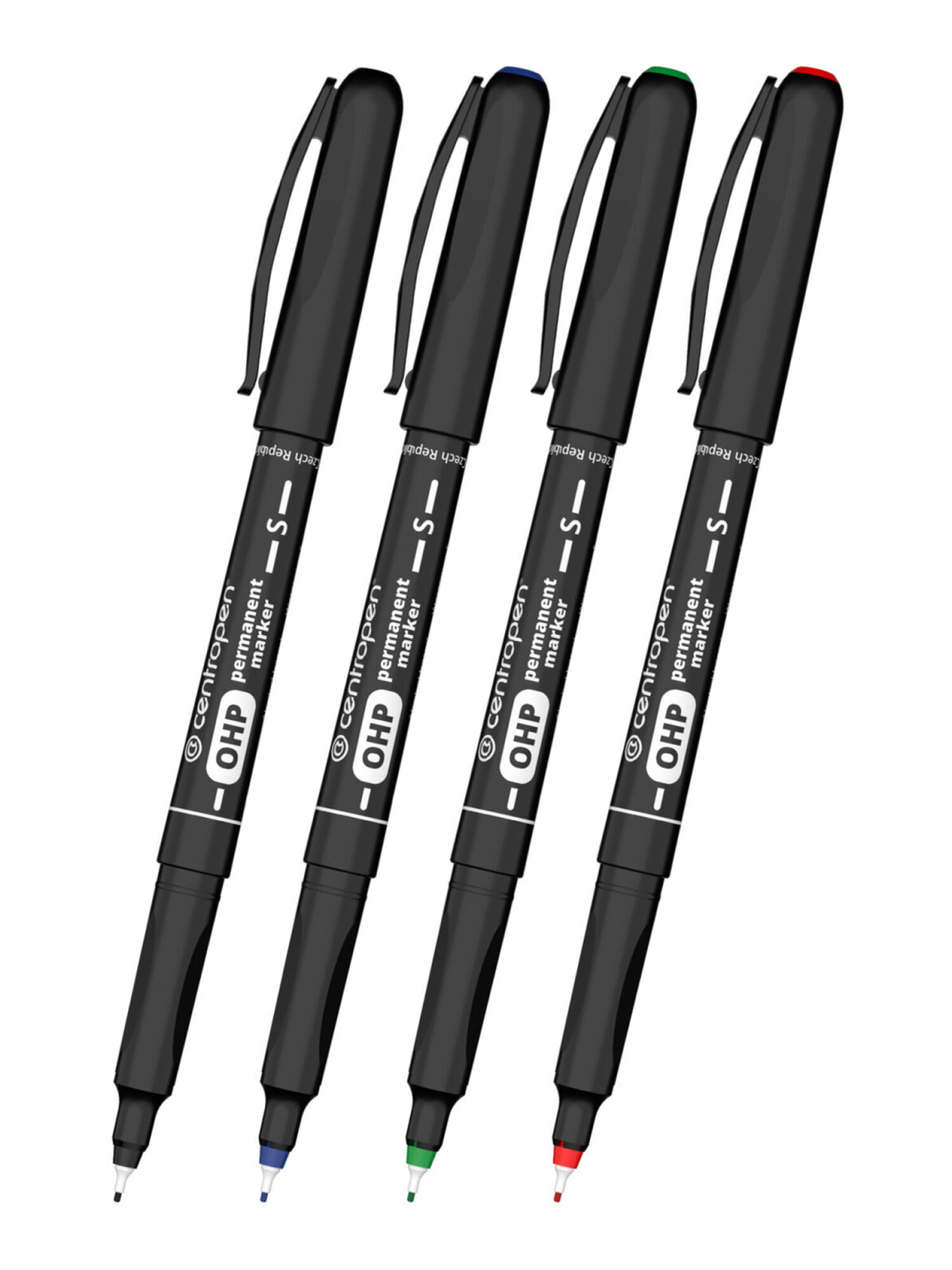 Маркеры Centropen перманентные 4 шт. - фото 1