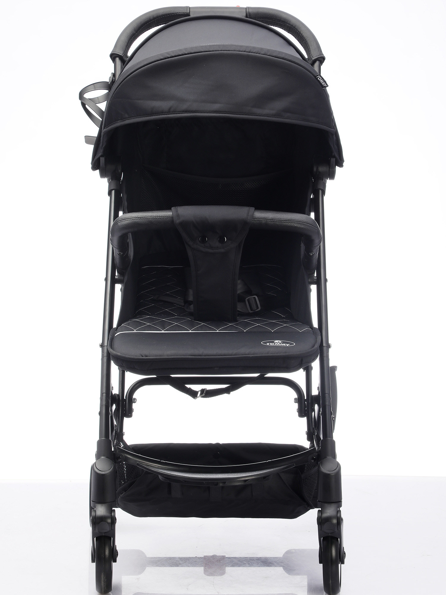 Коляска прогулочная TOMMY Trip черный - фото 3