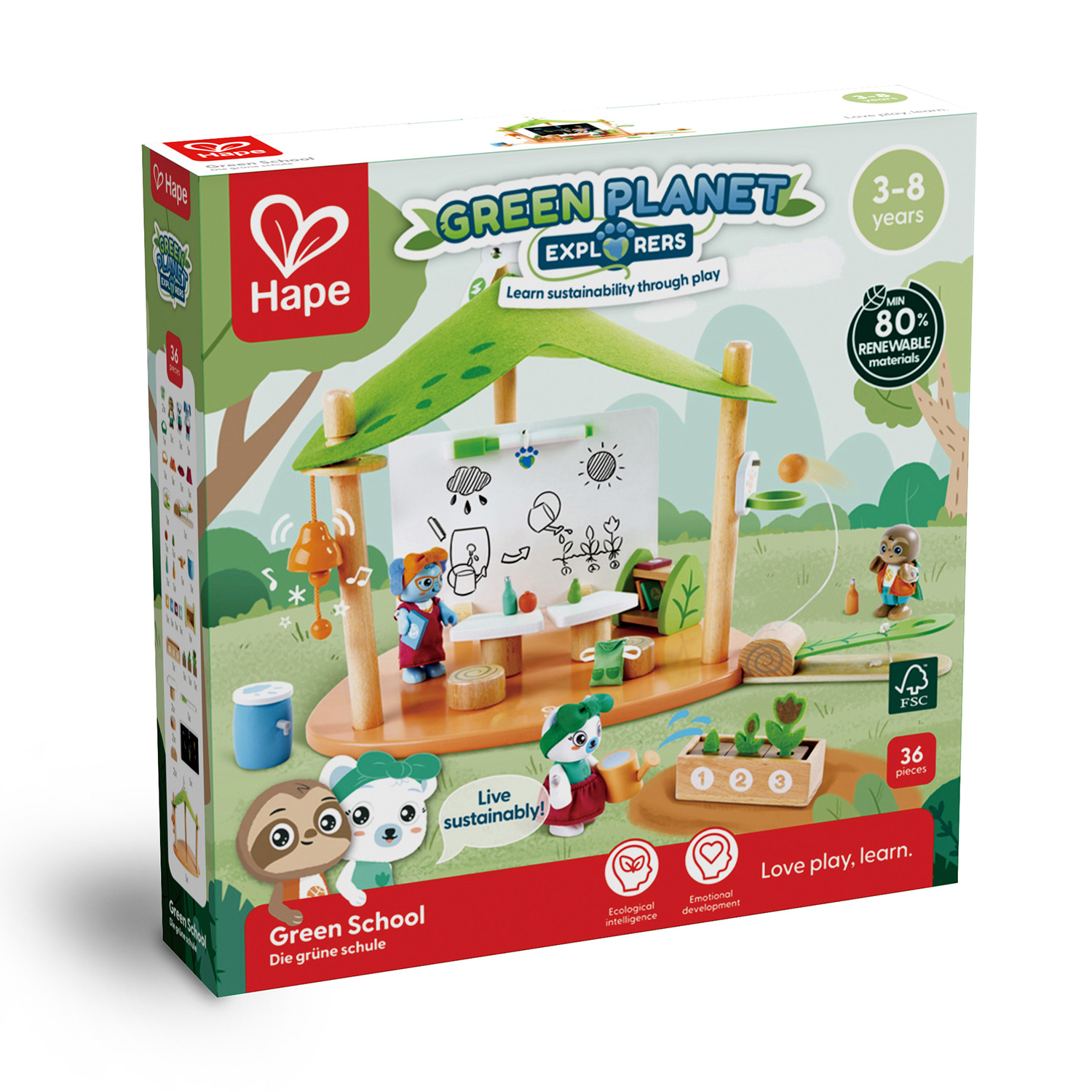 Игровой набор Hape Лесная школа - фото 10