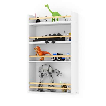 Полка настенная aton baby furniture M-130 белая аляска
