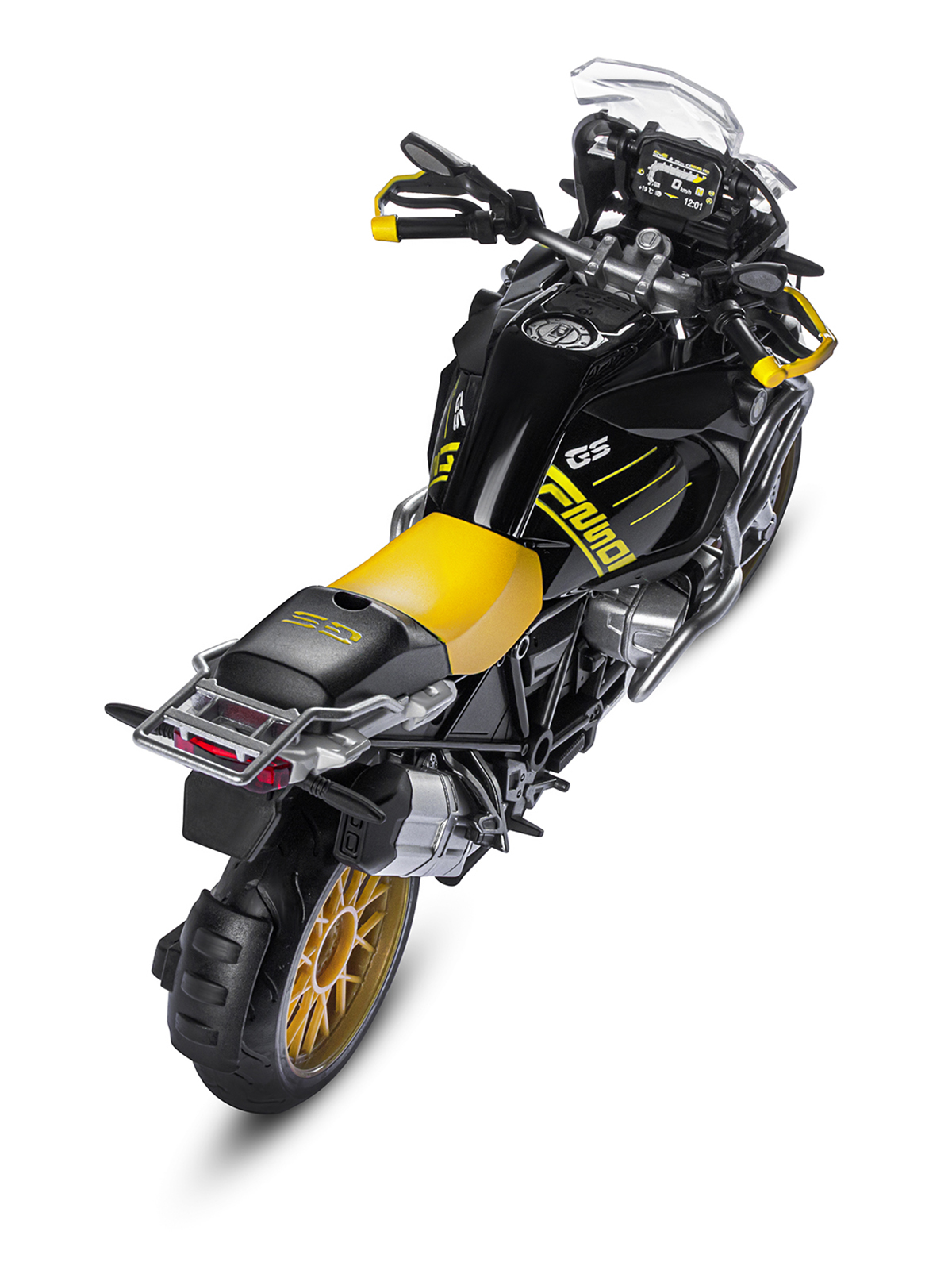 Мотоцикл АВТОпанорама BMW R1250 GS Adventure 1:12 JB1251614 - фото 7