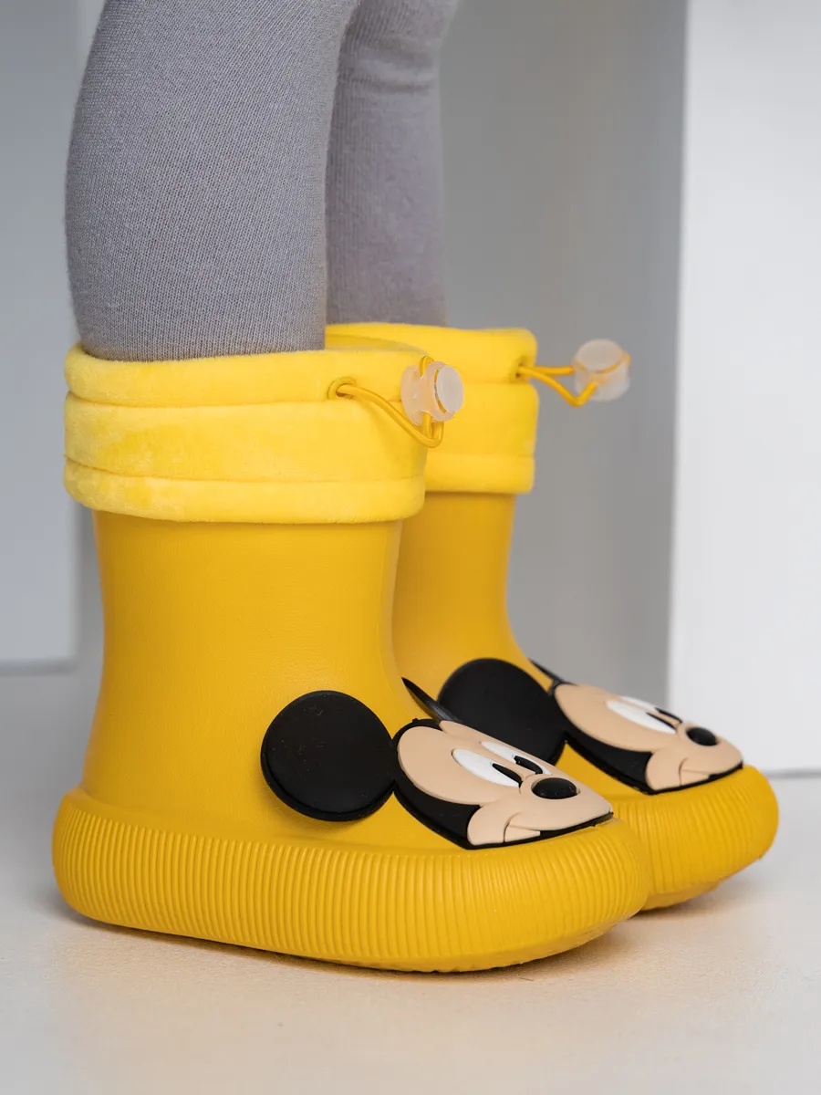 Резиновые сапоги ТопТошкин 014-микки-желт - фото 14