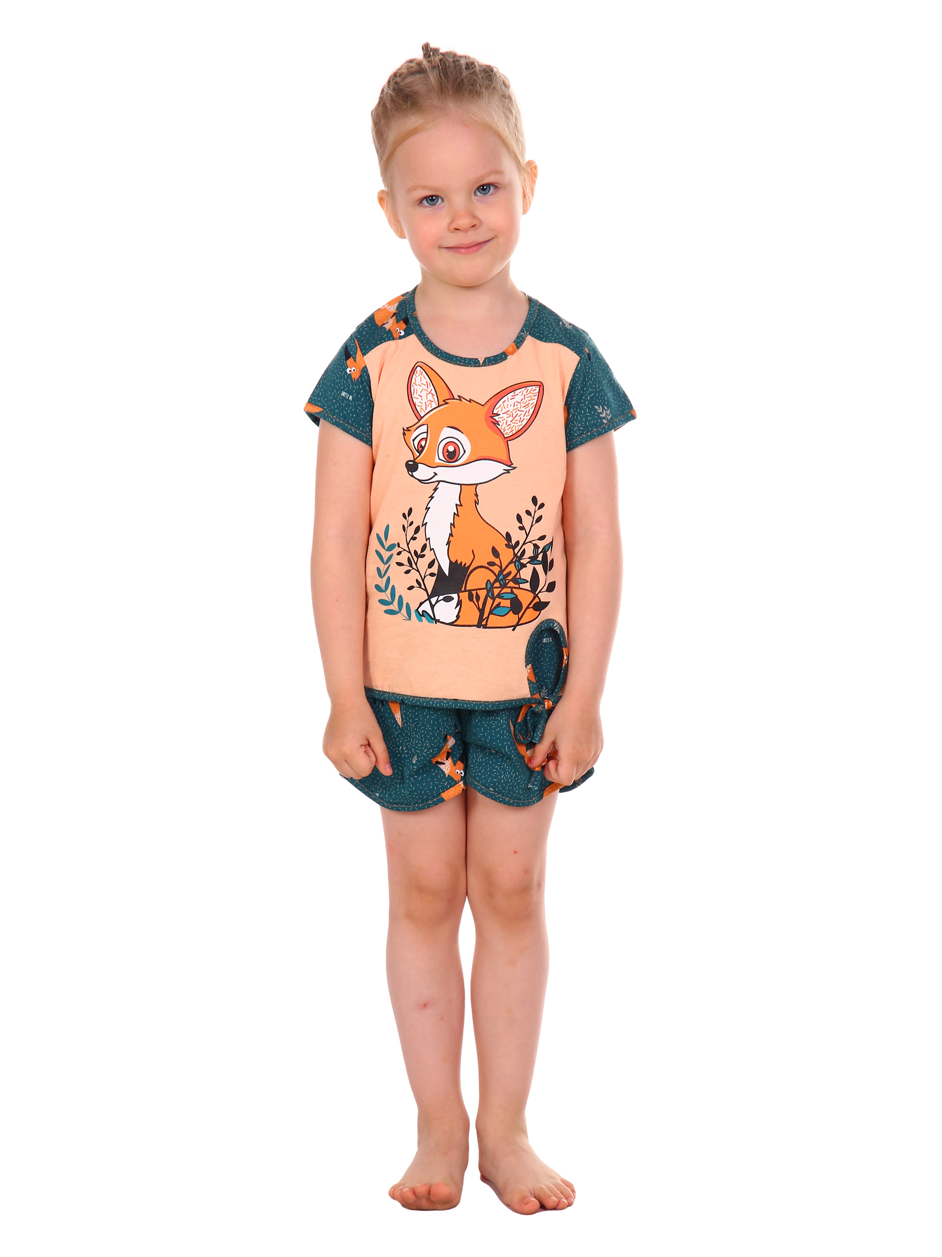 Пижама ДО-Детская Одежда 0022Р/коралловый2 - фото 3