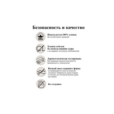 Ватные диски Bella 3 упак. 120 шт.