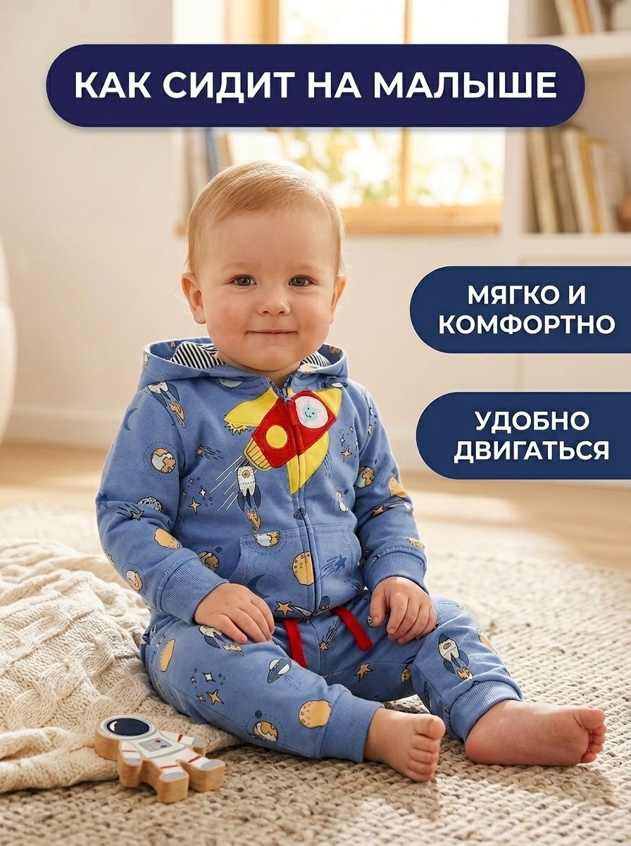 Костюм Bambooland Bluerocket-costume - фото 5