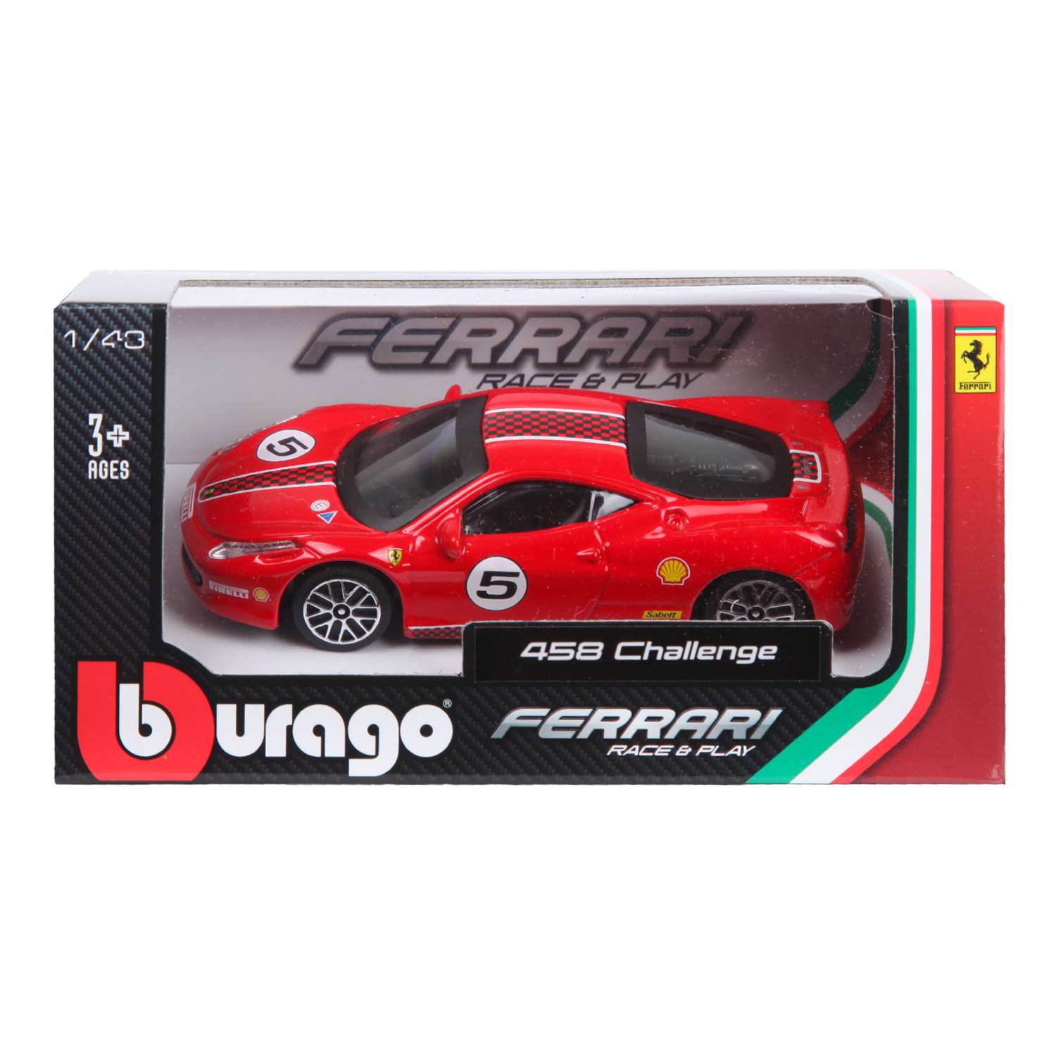 Автомобиль BBurago Ferrari 1:43 18-31132W - фото 2