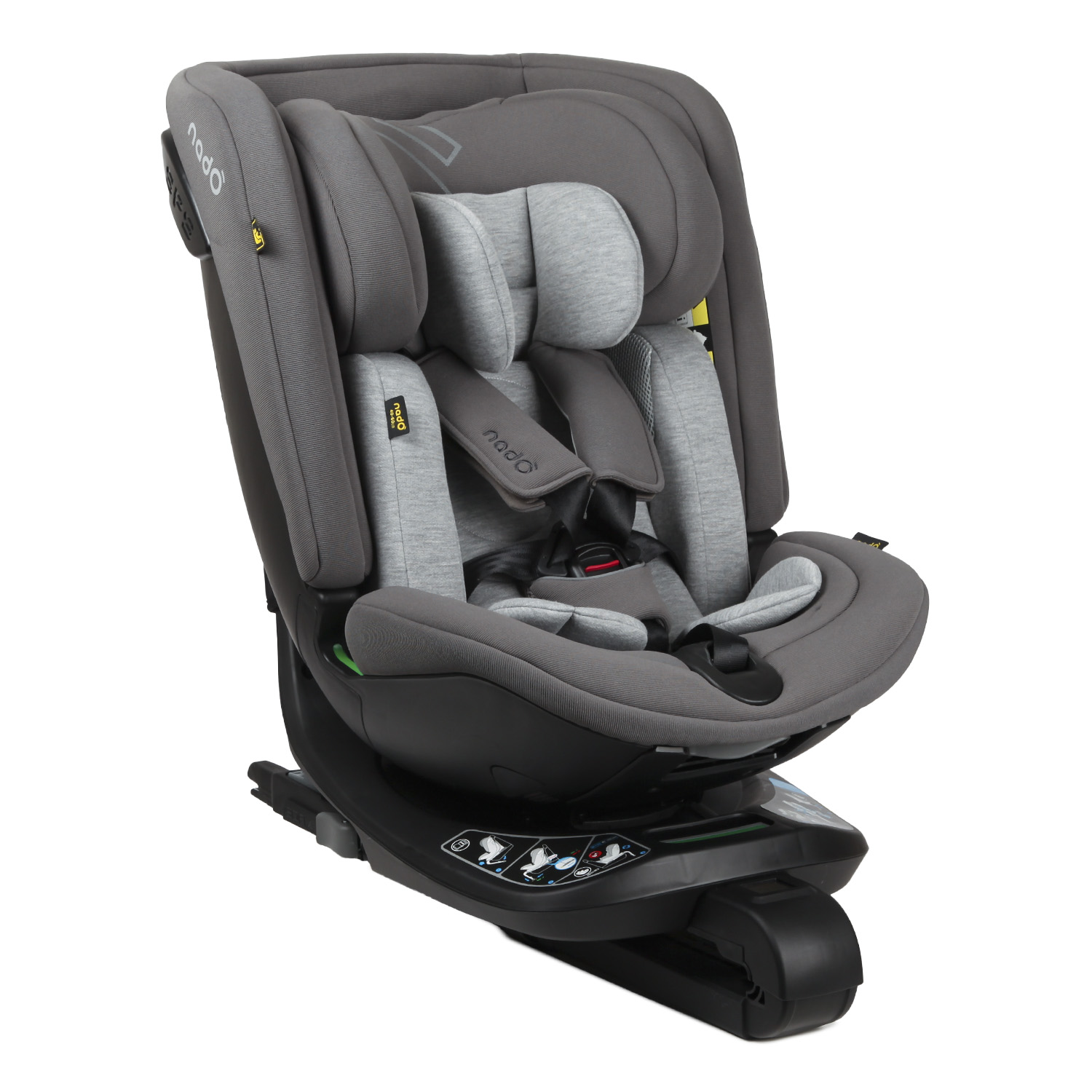 Автокресло nado Coconut ash Isofix 0+/1/2/3 (0-36 кг) - фото 11