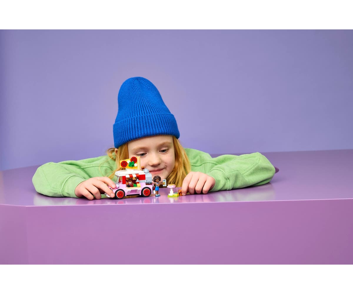 Конструктор LEGO Friends Грузовик для перевозки пиццы 190 дет. - фото 12