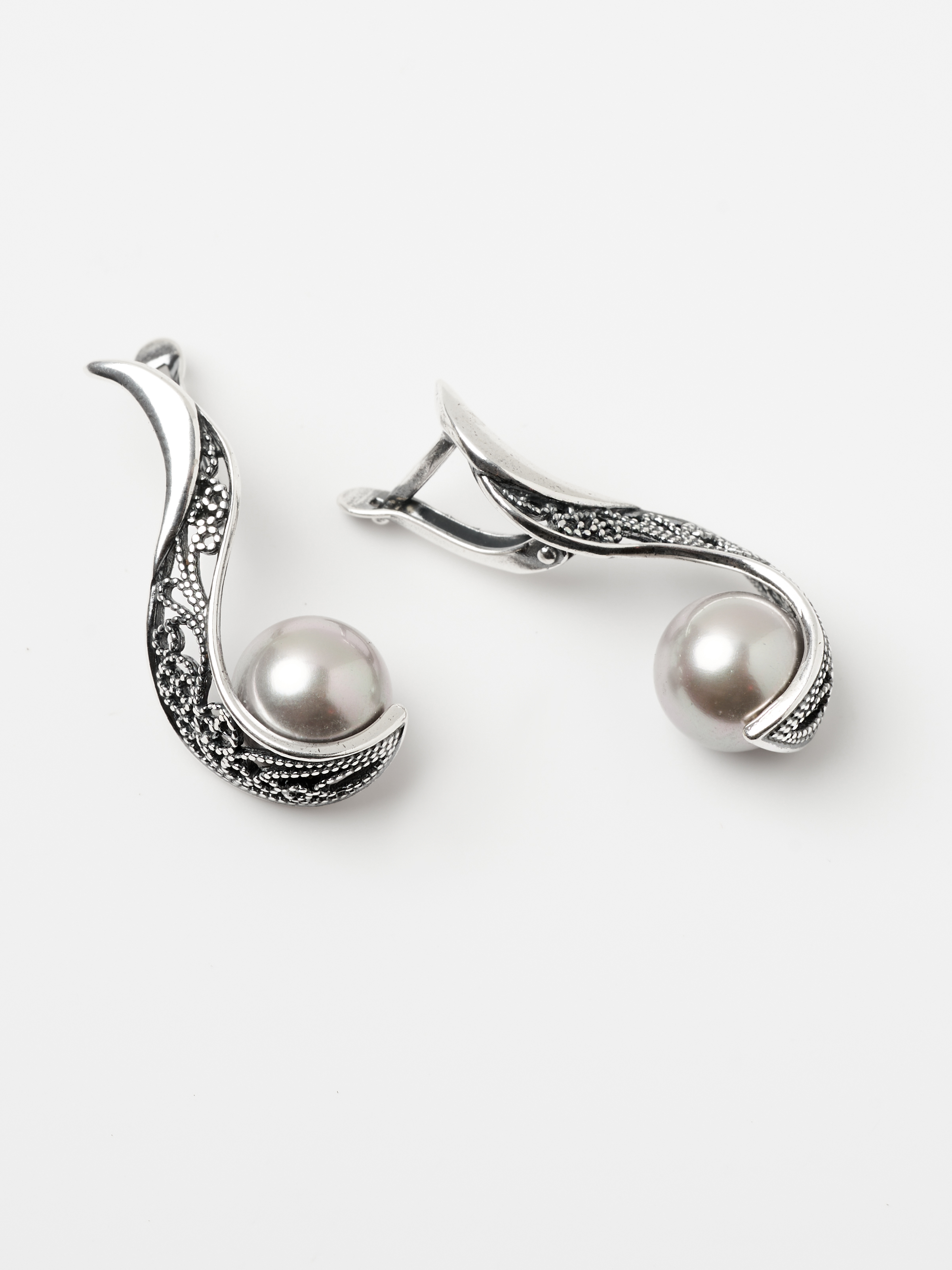 Серьги Shine and Beauty 34611618Кс - фото 3