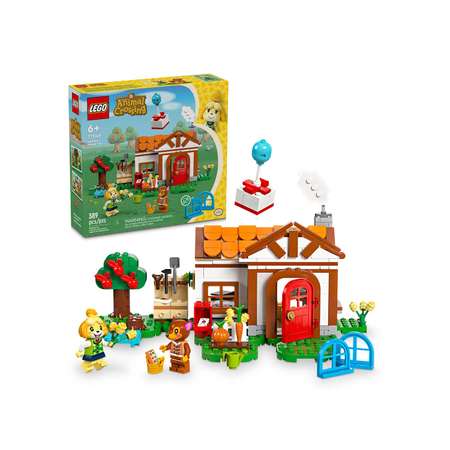 Конструктор LEGO Animal Crossing Посещение дома Изабель 389 дет.